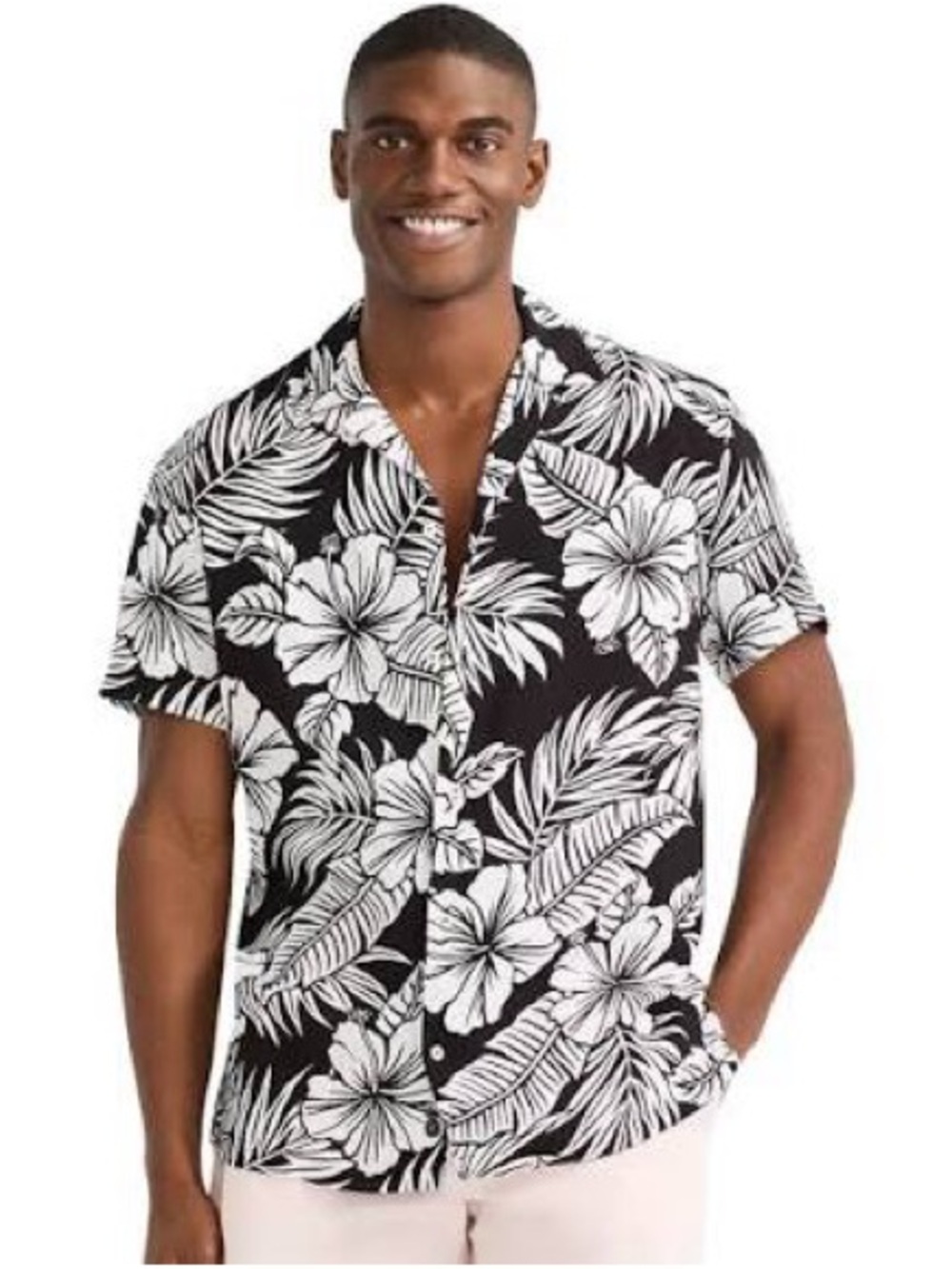 NWT Chubbies THE VISUAL FERNER
RAYON SUNDAY SHIRT Medium